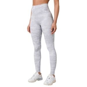 Lululemon Wunder Under High-Rise Tight 28" Incognito Camo White Camo, Size 4